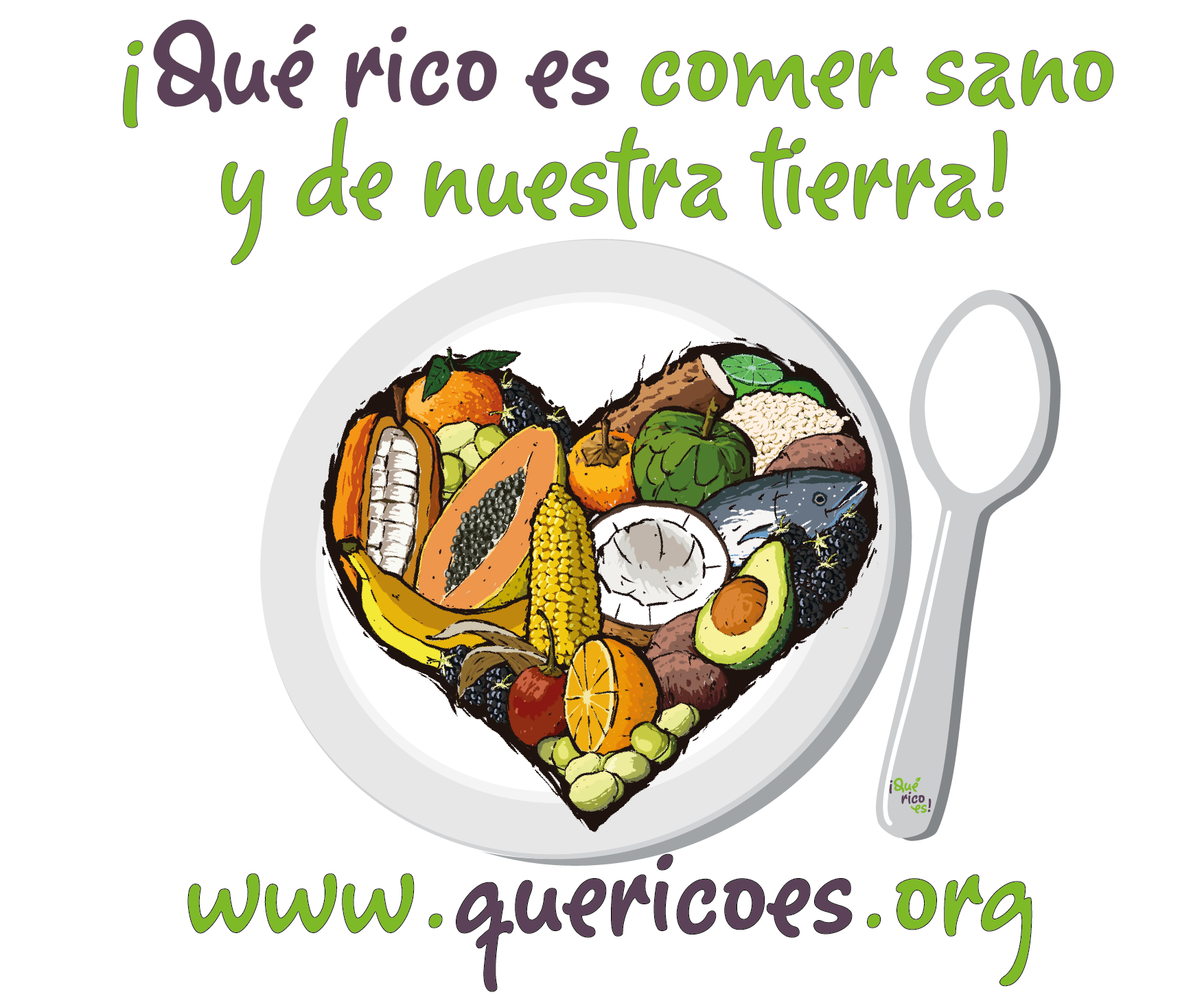 Logo Campaña Que Rico Es Es 2020